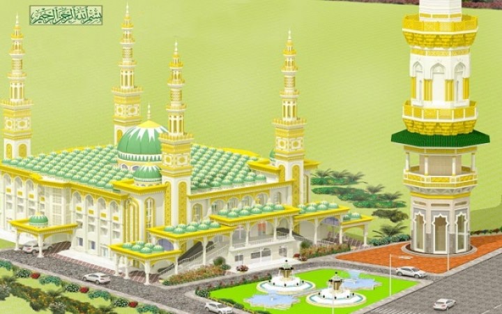 ঘাটাইলে নির্মাণ হবে এশিয়া মহাদেশের সবচেয় বেশি ২৬১ গম্বুজ মসজিদ