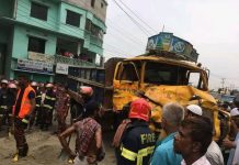 ঘাটাইলে বাস-ট্রাক মুখোমুখি সংঘর্ষ, নিহত ২